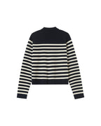Pam Cardigan - Navy Stripes