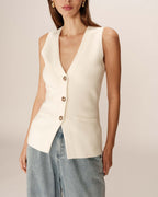 Panama Cardigan - Ecru
