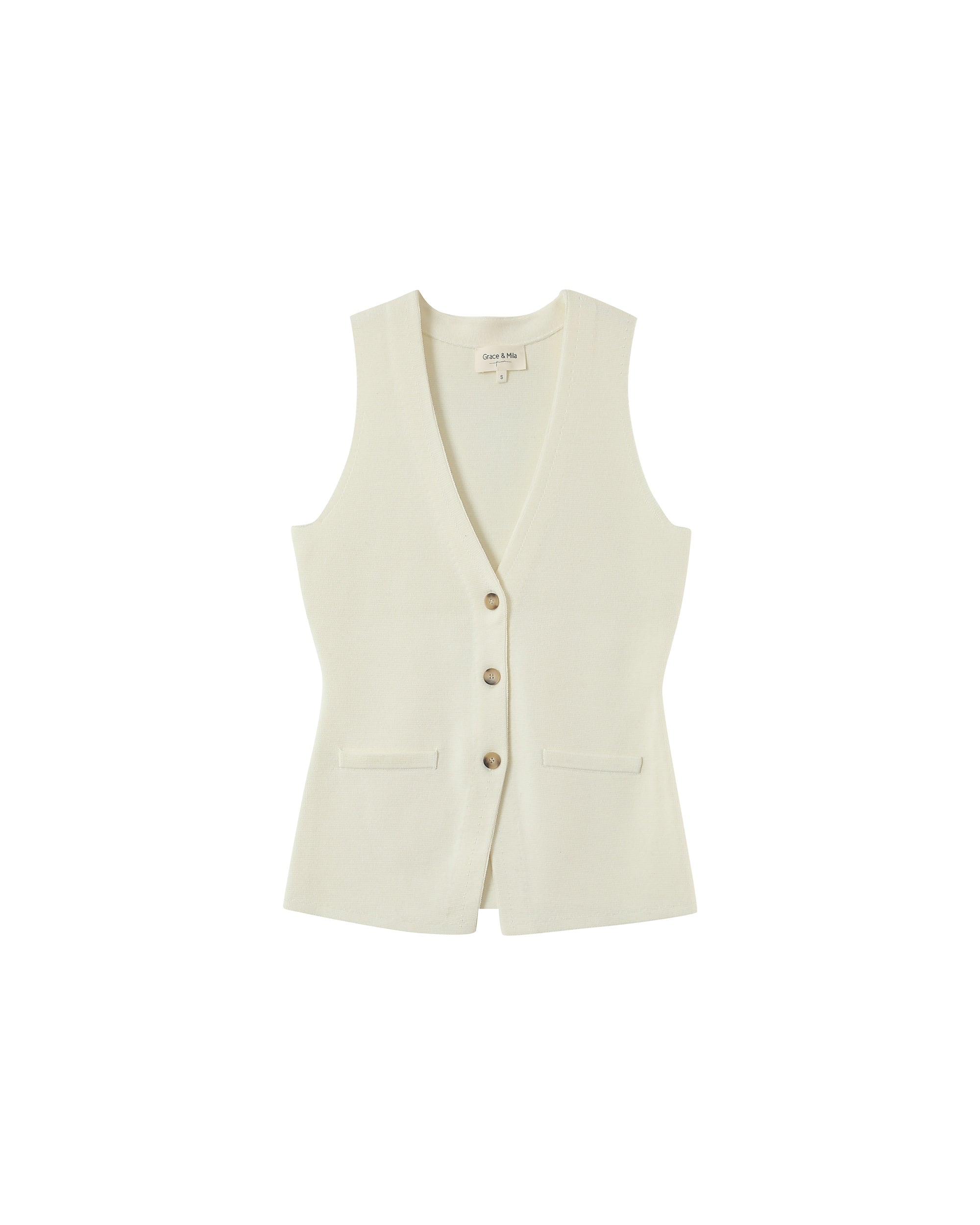Panama Cardigan - Ecru