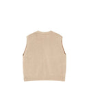 Ecru Pancake Vest