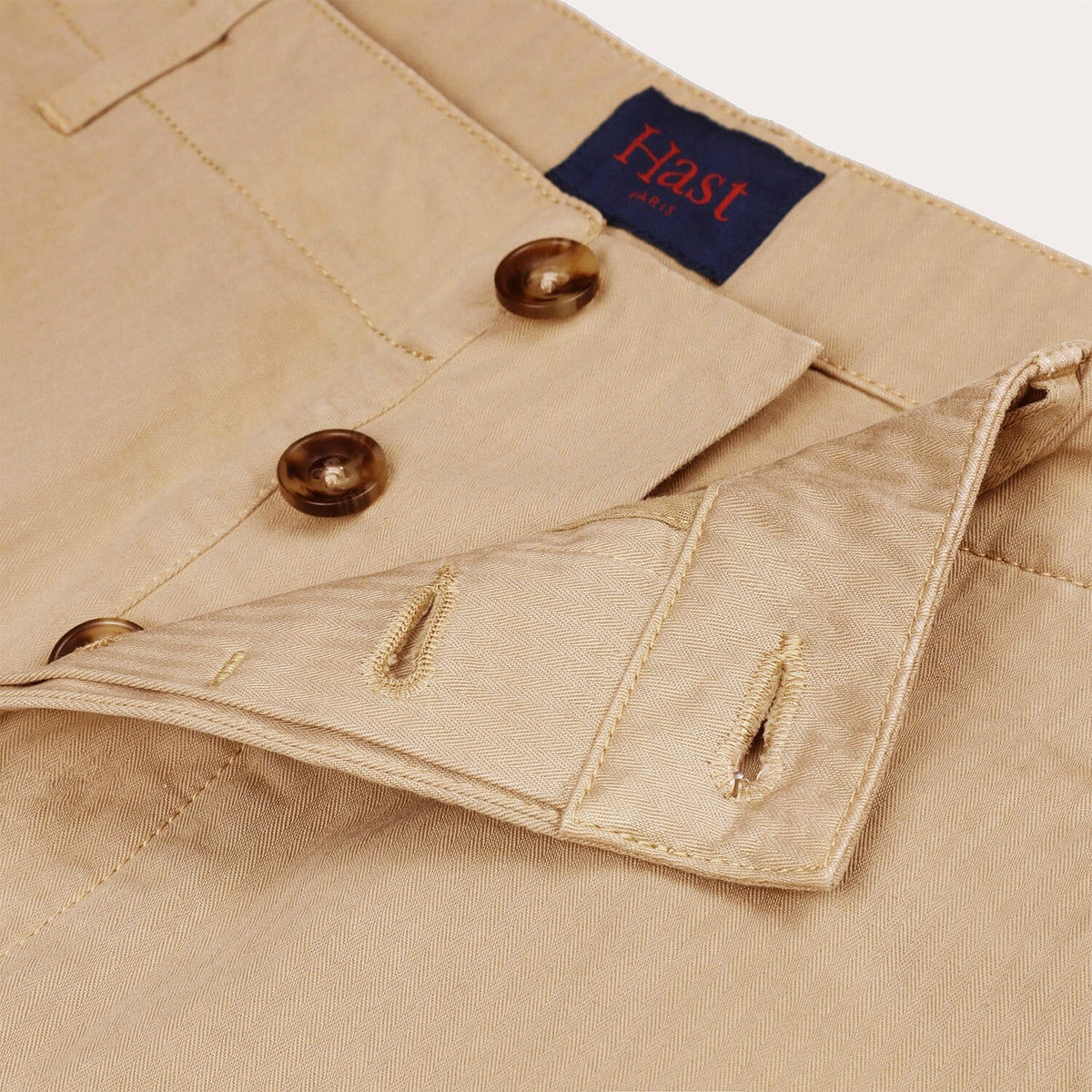 Pantalon Décontracté Beige