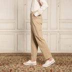 Pantalon Décontracté Beige