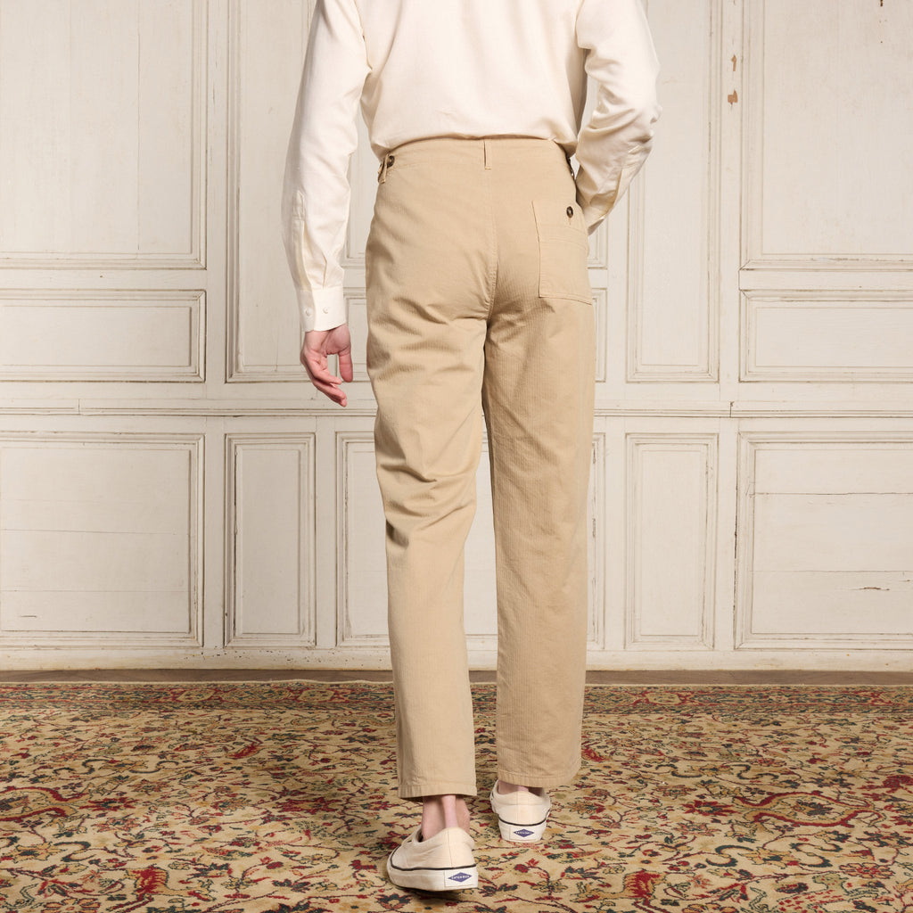 Pantalon Décontracté Beige