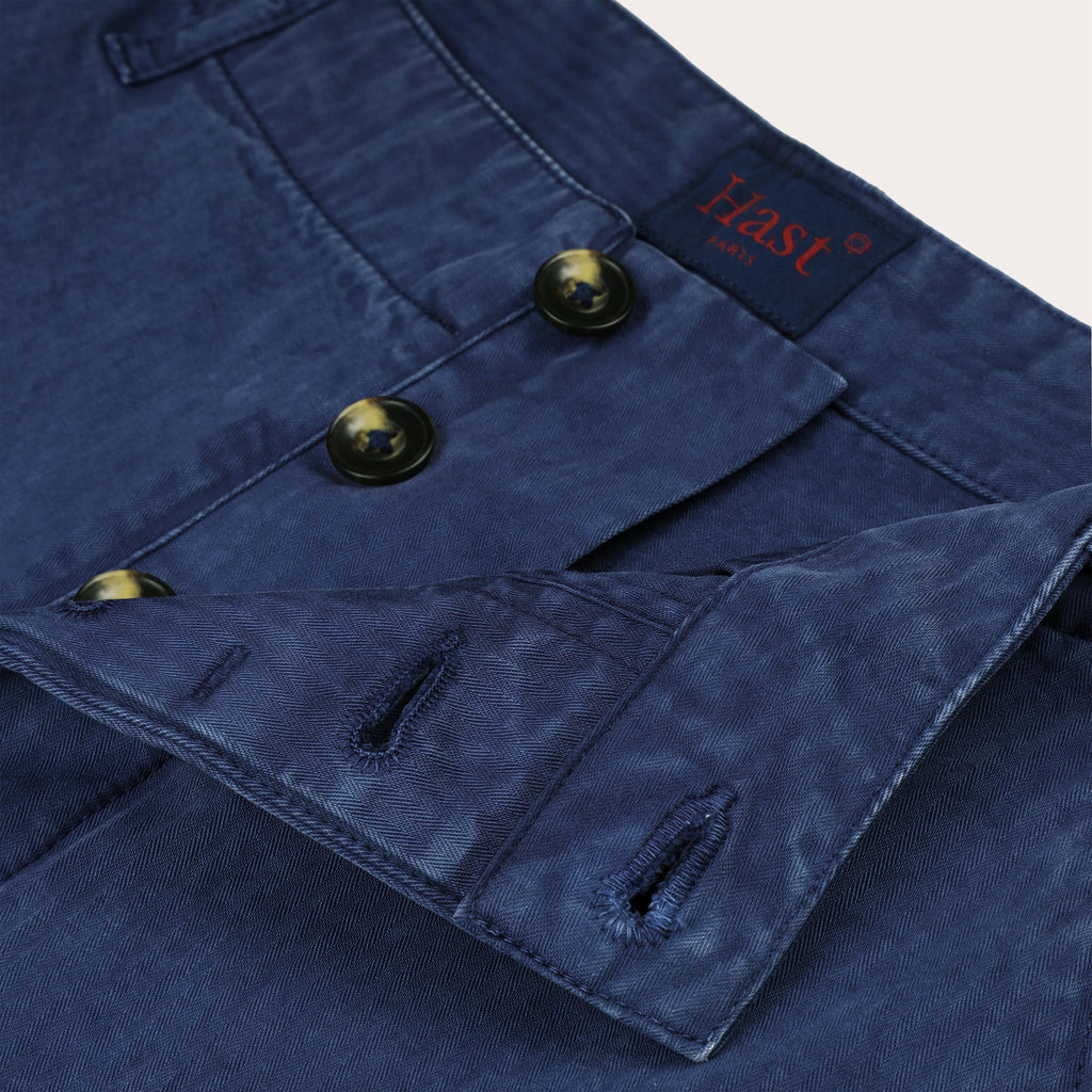 Pantalon Décontracté Bleu