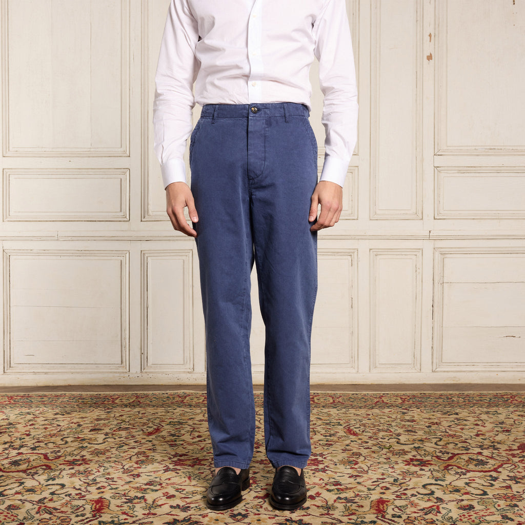 Pantalon Décontracté Bleu
