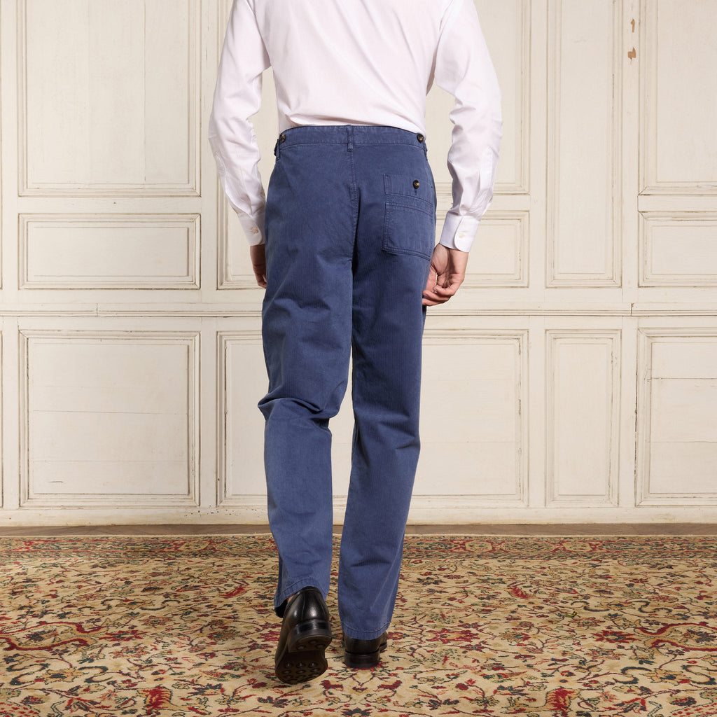 Pantalon Décontracté Bleu
