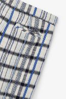Pantalon Bruno Carreaux Bleu