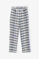 Pantalon Bruno Carreaux Bleu