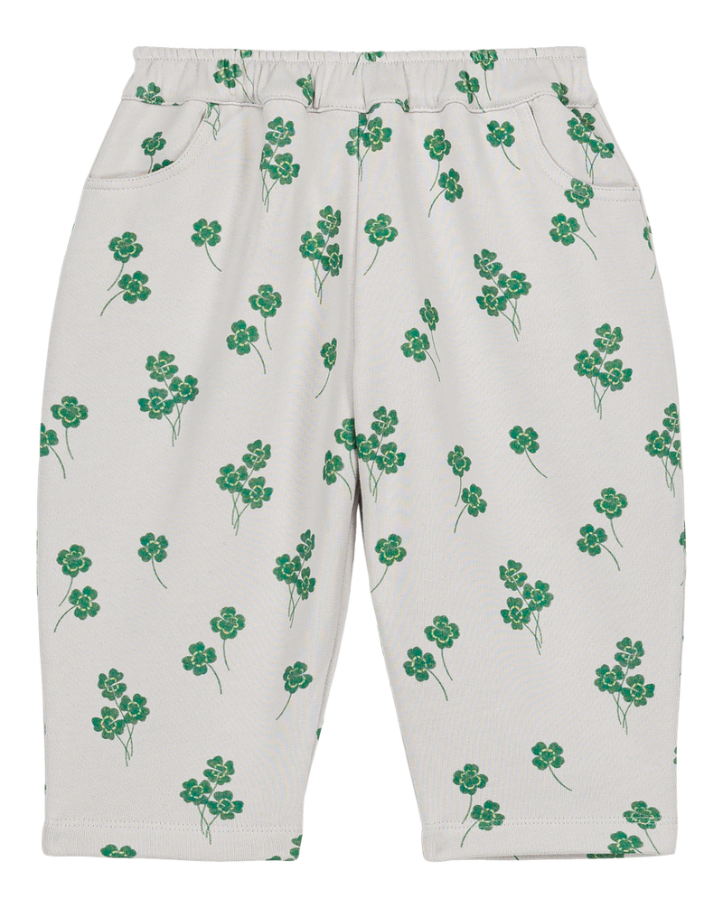 Pantalón Polar Carrot Tréboles Grises