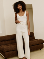 Easy Off White Trousers