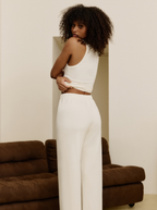 Easy Off White Trousers