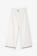 Pantalon Feston Fil Blanc