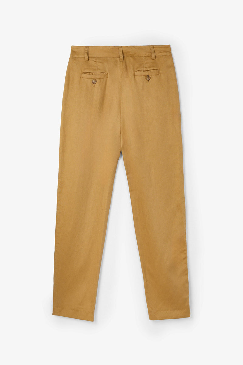 Pantalon Gardo Lin Ocre