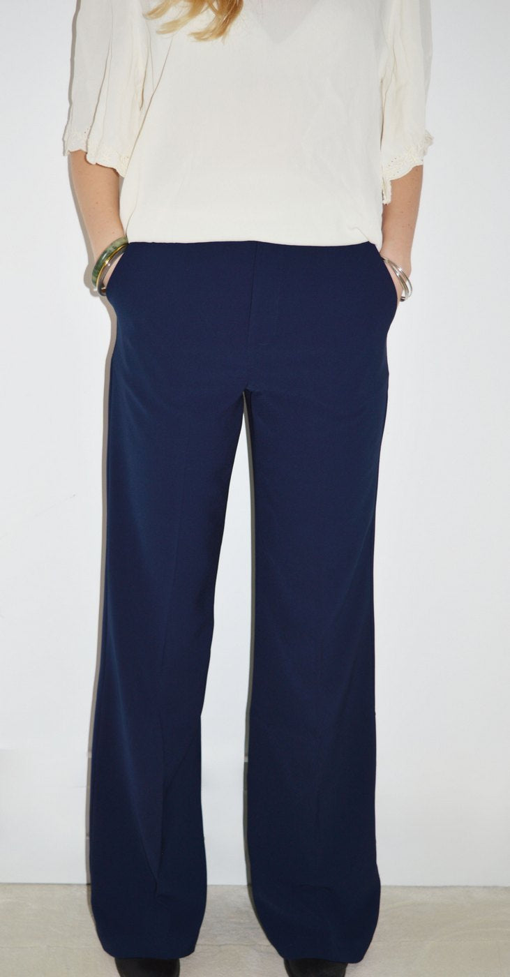 Laclos Trousers - Navy