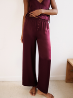 Silky Wine pants | Homewear | NOO
