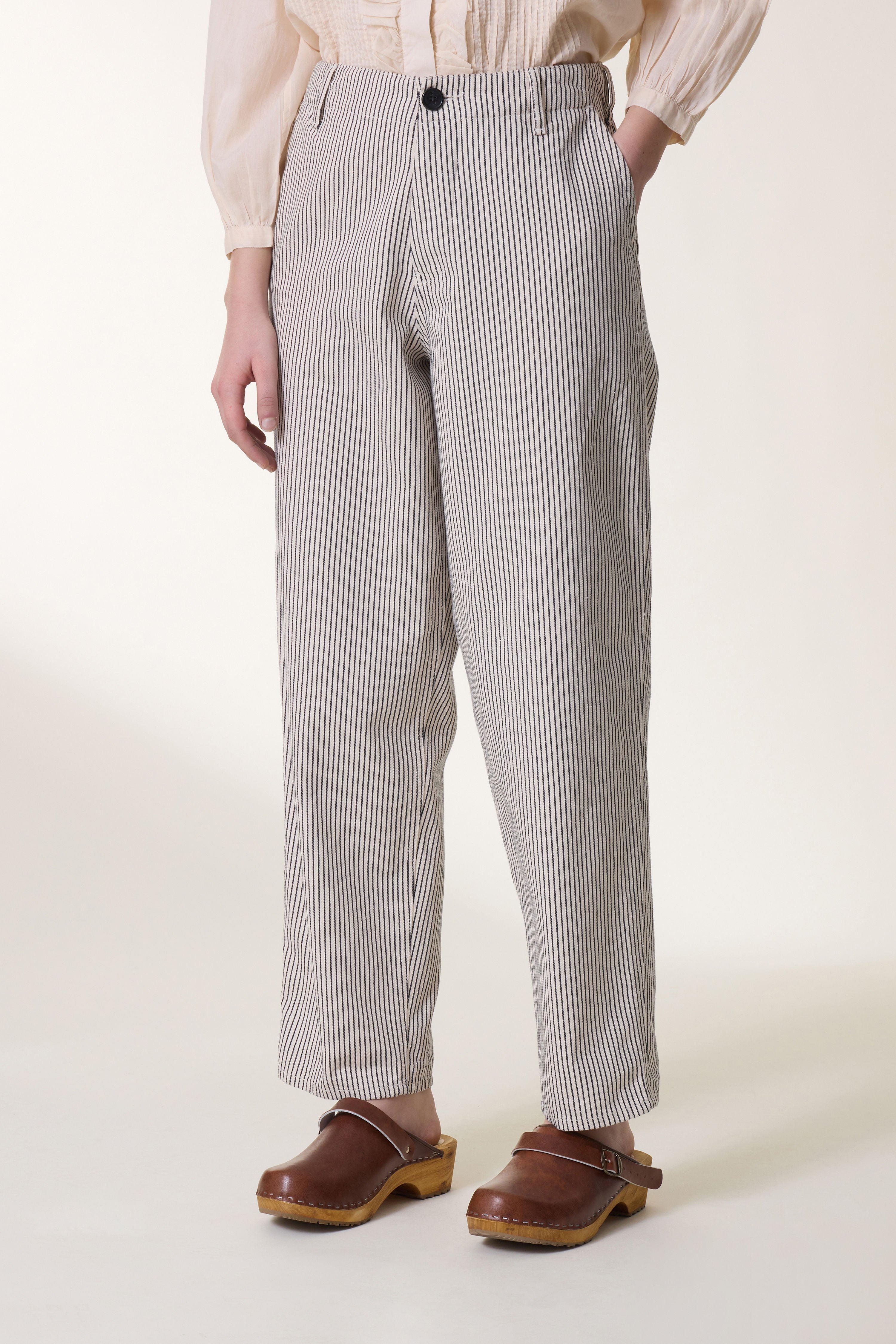 Pantalón Armina Strp - Ecru
