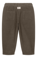 Pantalon Carrot Corderoy Taupe Foncé