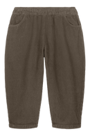 Pantalon Carrot Corderoy Taupe Foncé