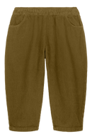 Pantalon Carrot Corderoy Vert Nutria