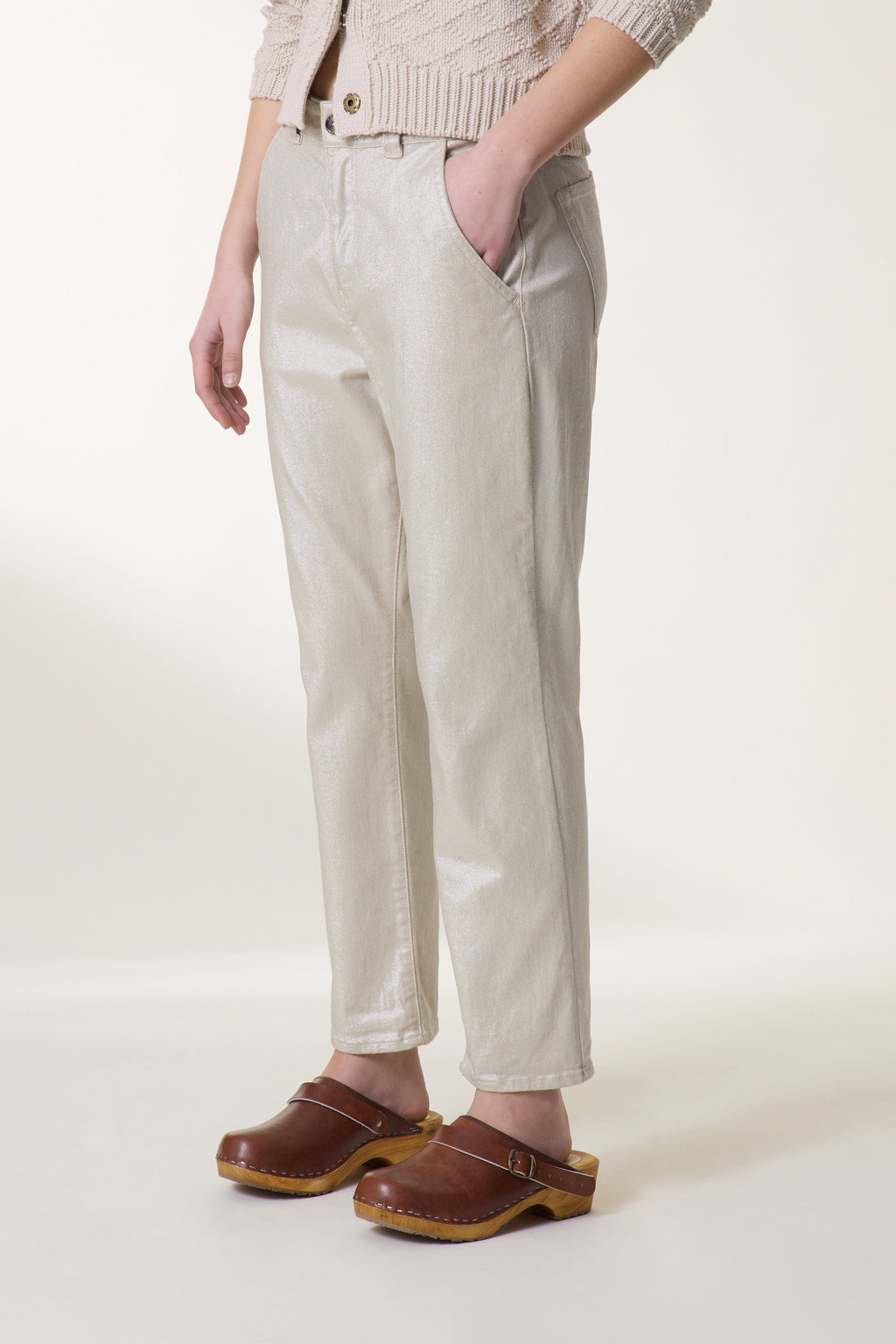 Edgara Dulce Trousers - Silver