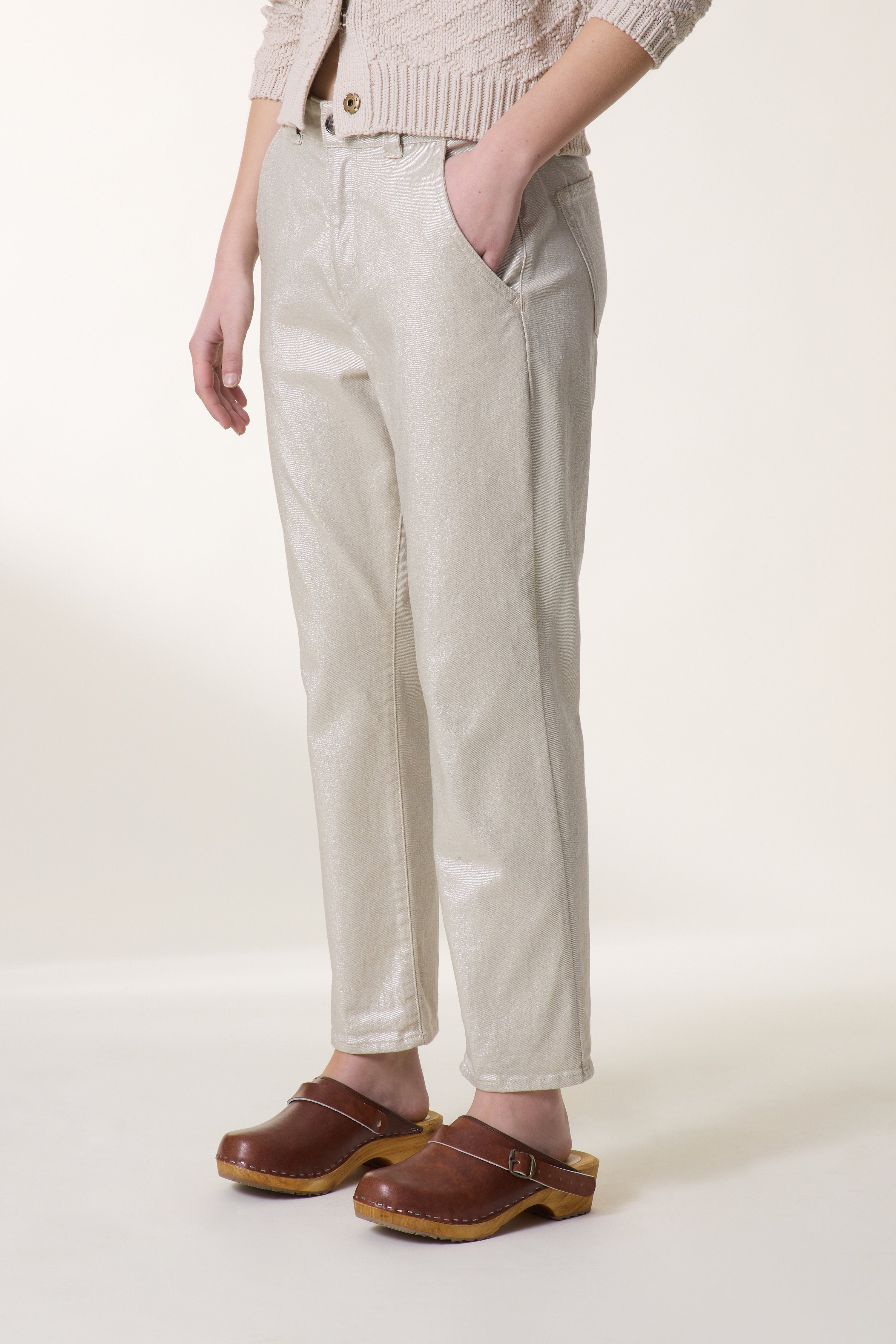 Edgara Dulce Trousers - Silver