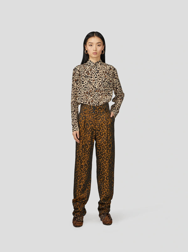 Jojo Hose Leopard Bronze