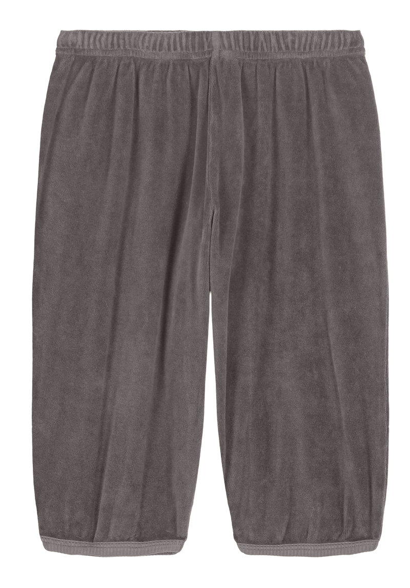 Pantalón De Franela Gris Terciopelo Porgy