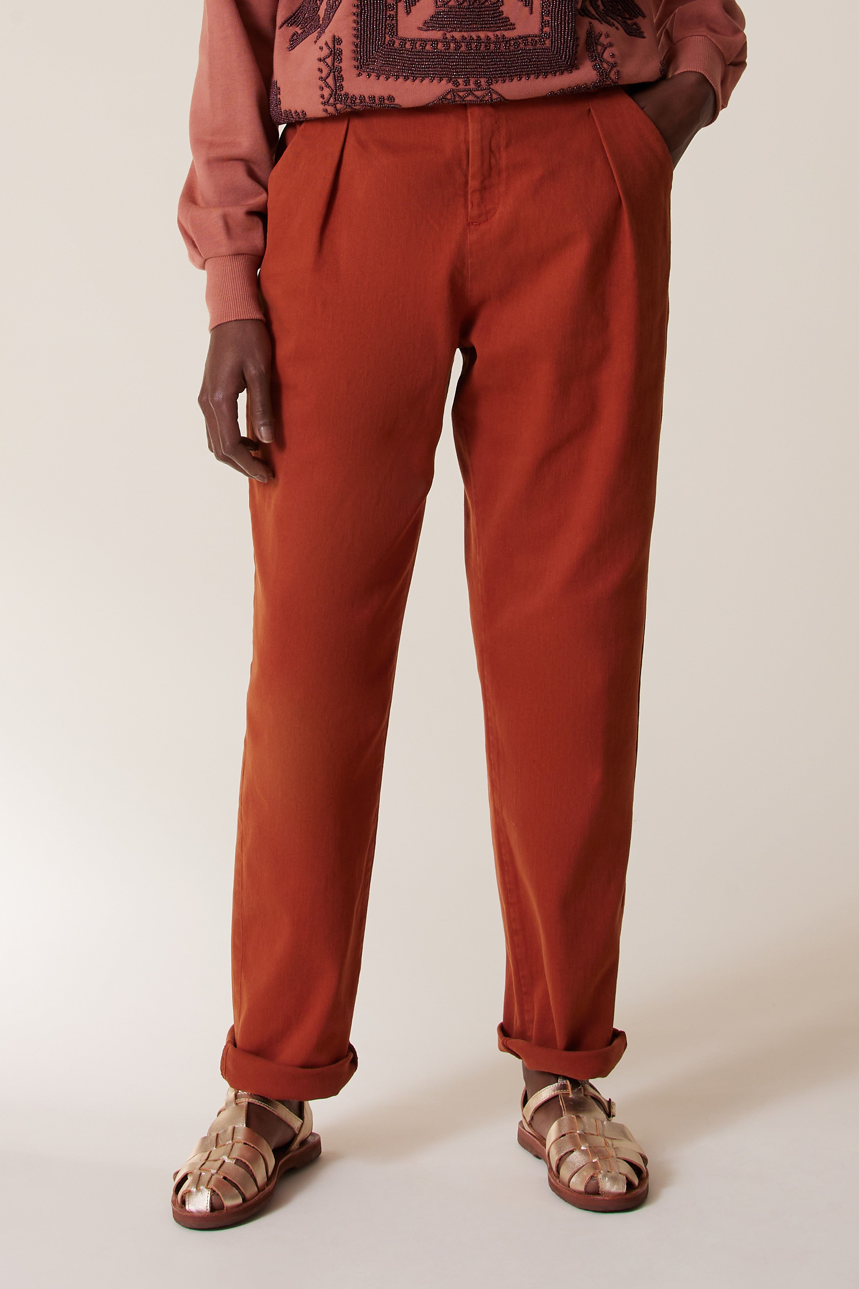 Prodige Trousers - Terracotta
