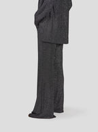 Pantalon Robin En Tricot Argenté Constellation