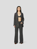 Pantalon Robin En Tricot Argenté Constellation