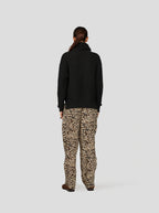 Pantalón Sakis Con Estampado De Leopardo Sedoso
