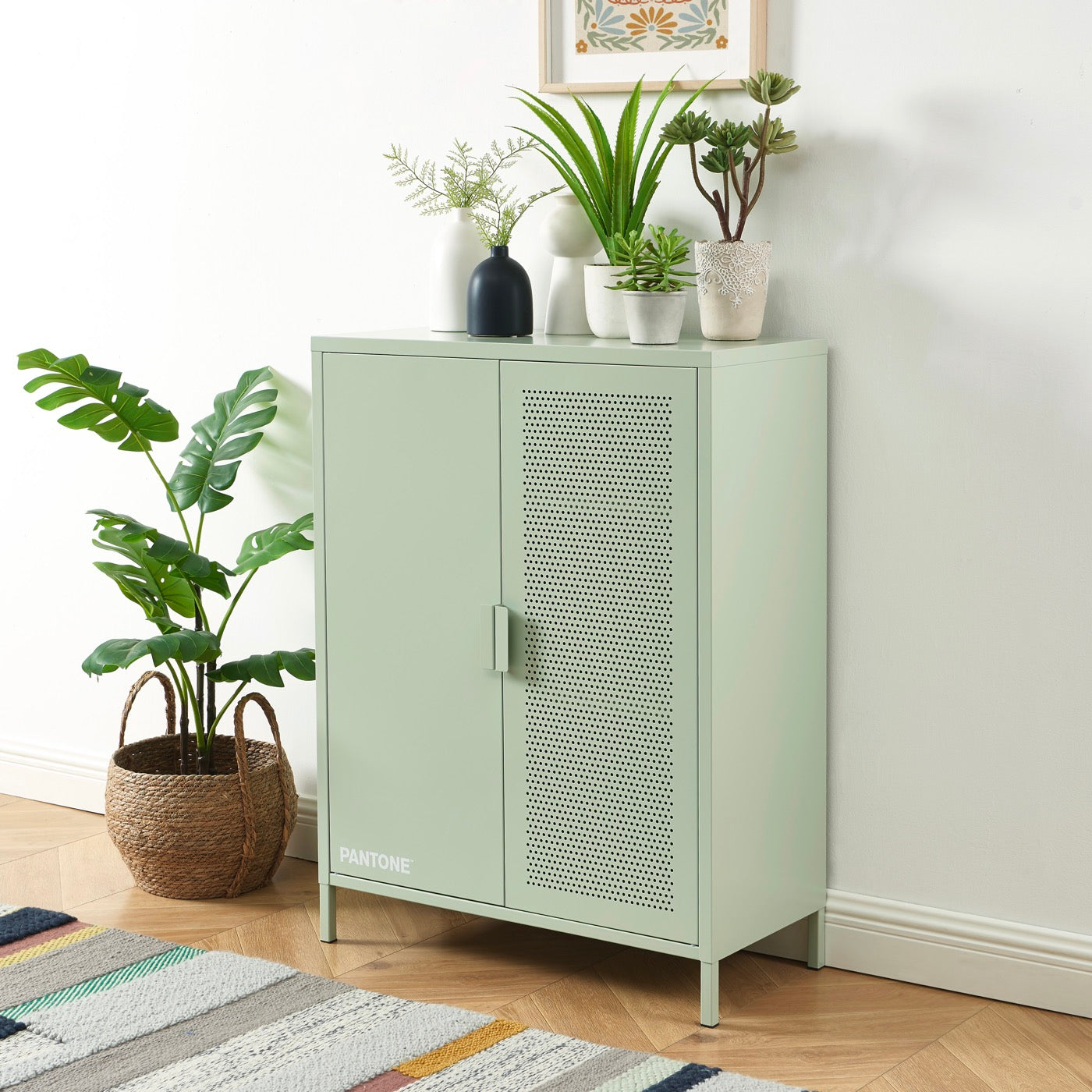 Buffet - Metal - Almond Green