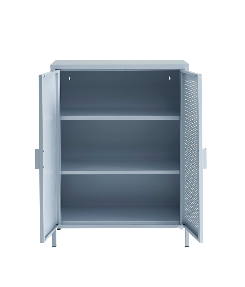 Buffet - Métal - Gris Bleu