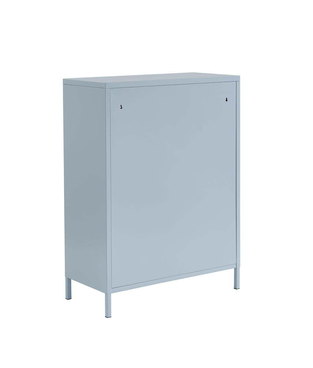 Buffet - Métal - Gris Bleu
