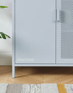 Buffet - Métal - Gris Bleu