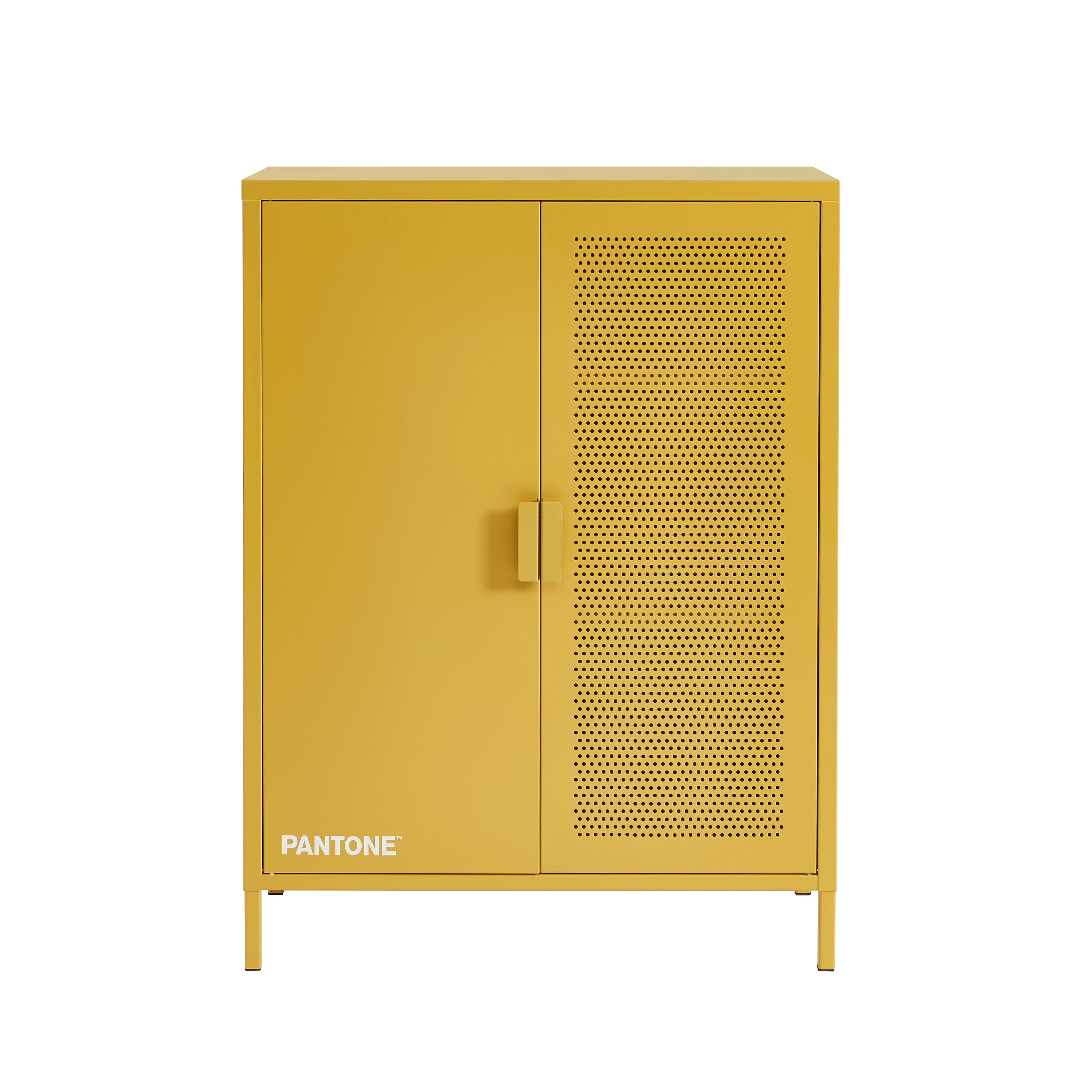 Sideboard - Metal - Mustard Yellow