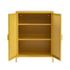 Sideboard - Metal - Mustard Yellow