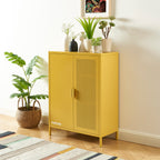 Sideboard - Metal - Mustard Yellow