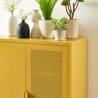 Sideboard - Metal - Mustard Yellow