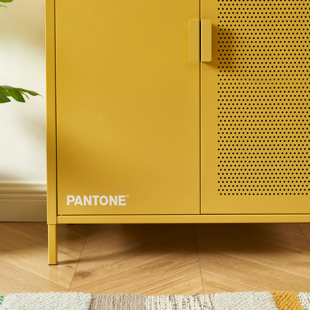 Sideboard - Metal - Mustard Yellow