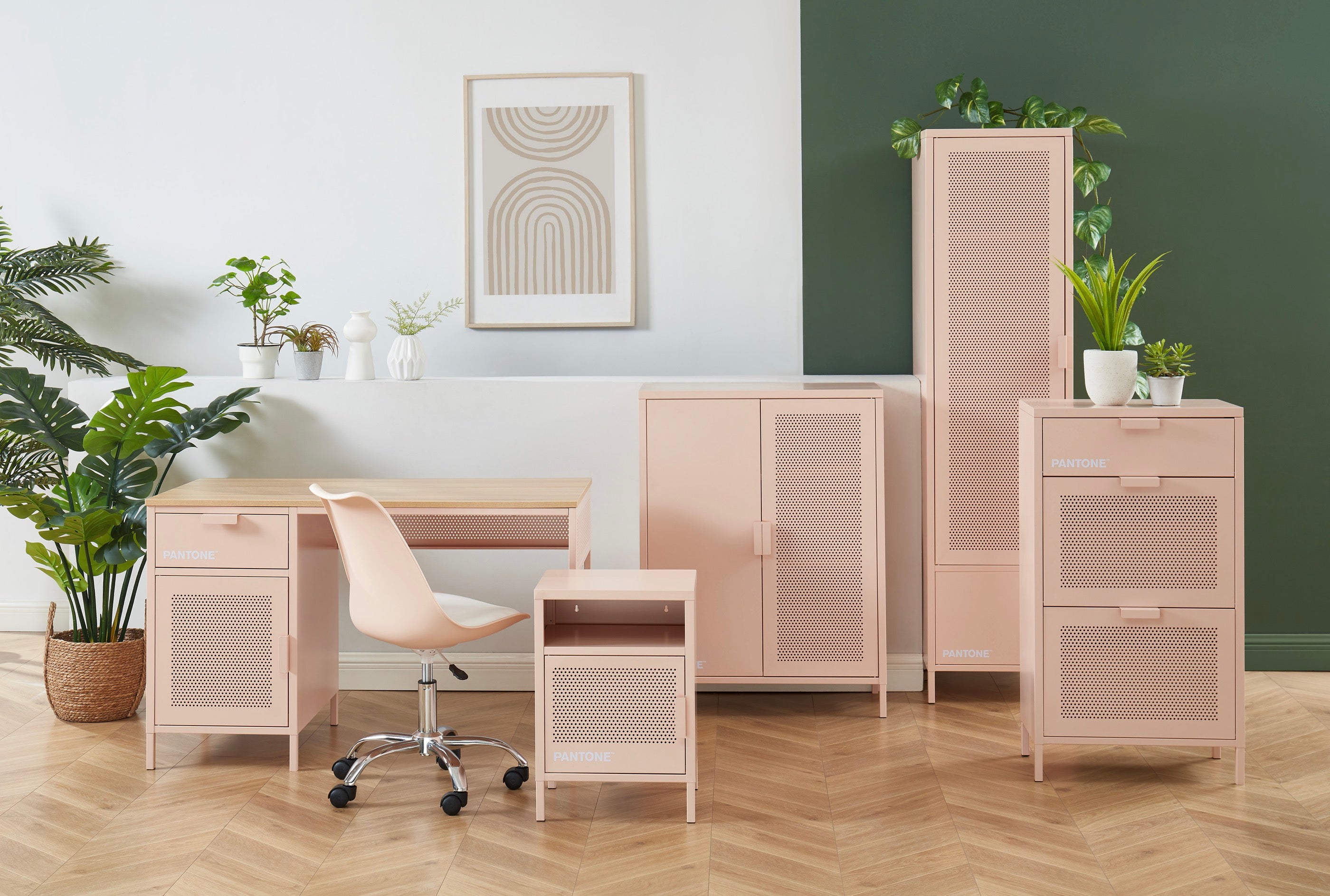 Sideboard - Metal - Blush Pink