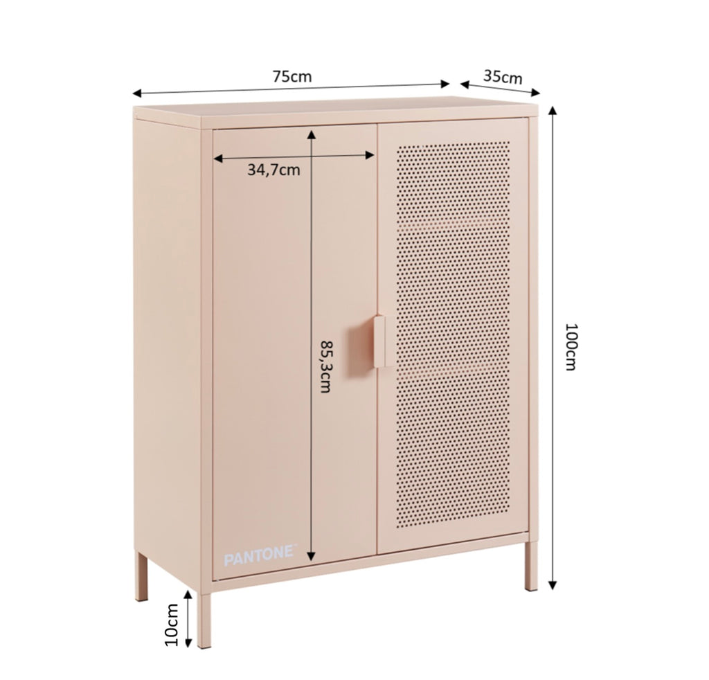 Sideboard - Metal - Blush Pink