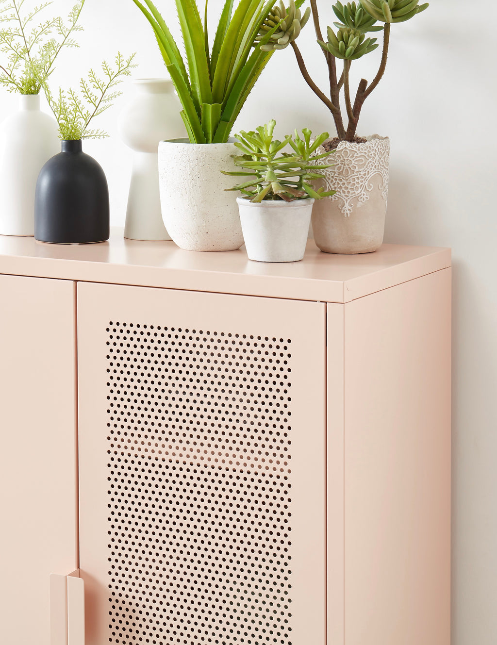 Sideboard - Metal - Blush Pink