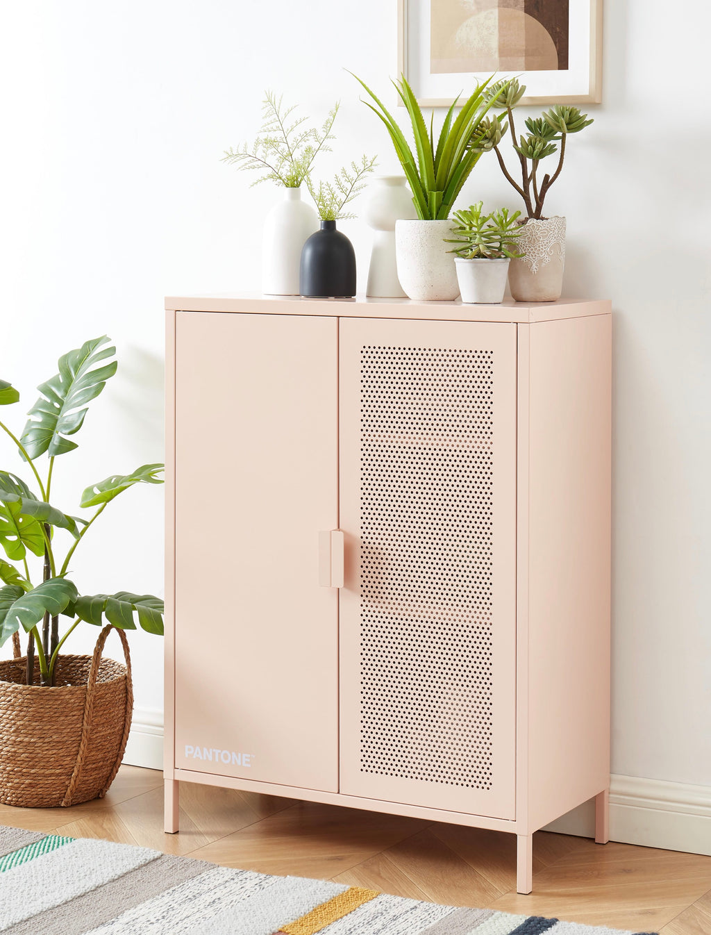 Sideboard - Metal - Blush Pink