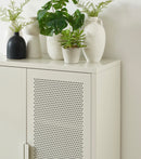 Buffet - Métal - Beige Sable