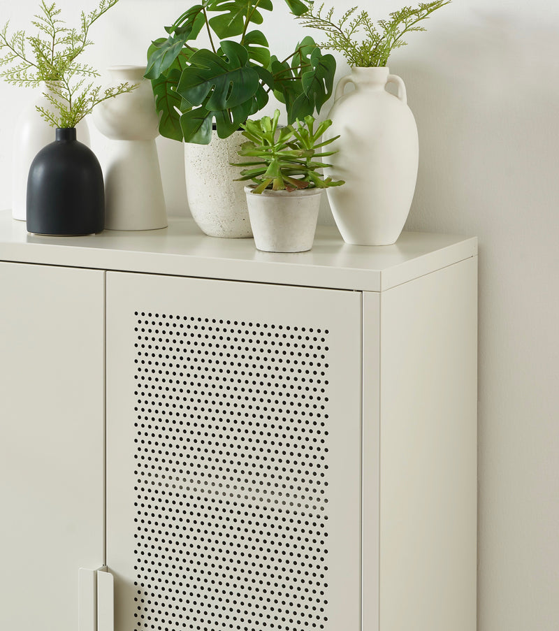 Buffet - Métal - Beige Sable