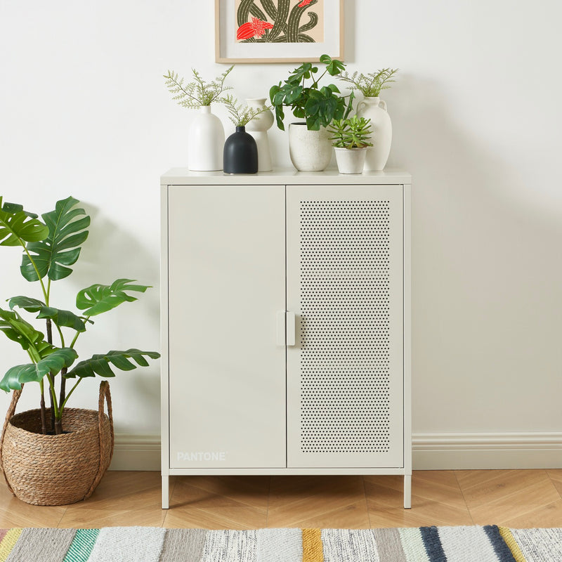 Buffet - Métal - Beige Sable