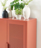 Sideboard - Metal - Terracotta