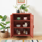 Sideboard - Metal - Terracotta