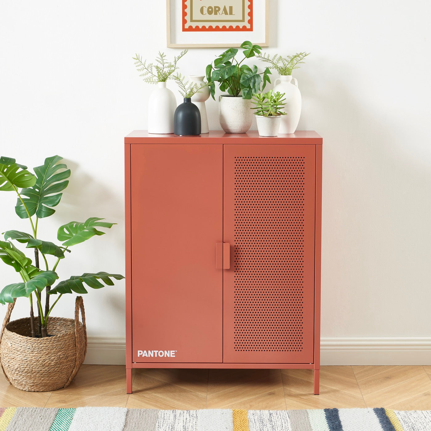 Sideboard - Metal - Terracotta